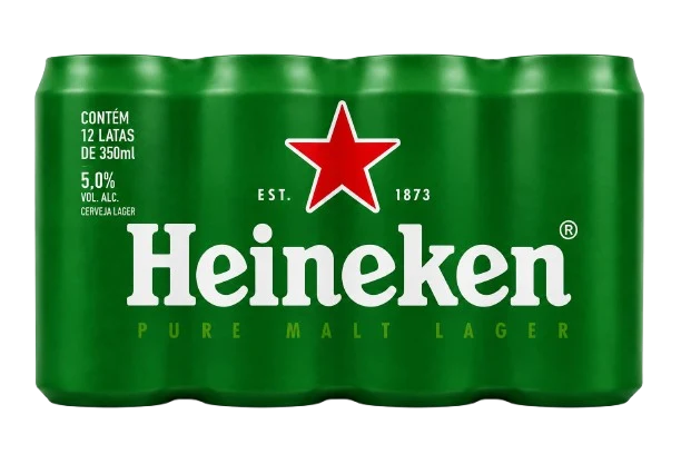 Fardo Heineken - 12 latas 473ml