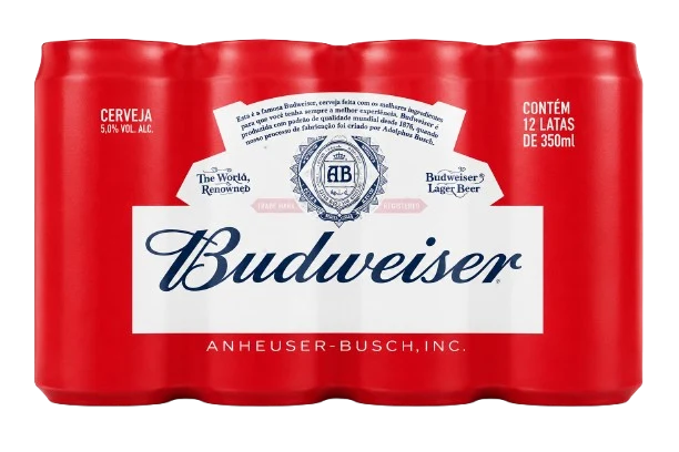 Fardo Budweiser - 12 latas 473ml